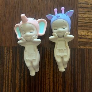 Authentic Sonny Angels Dreaming Hipper Giraffe and Elephant